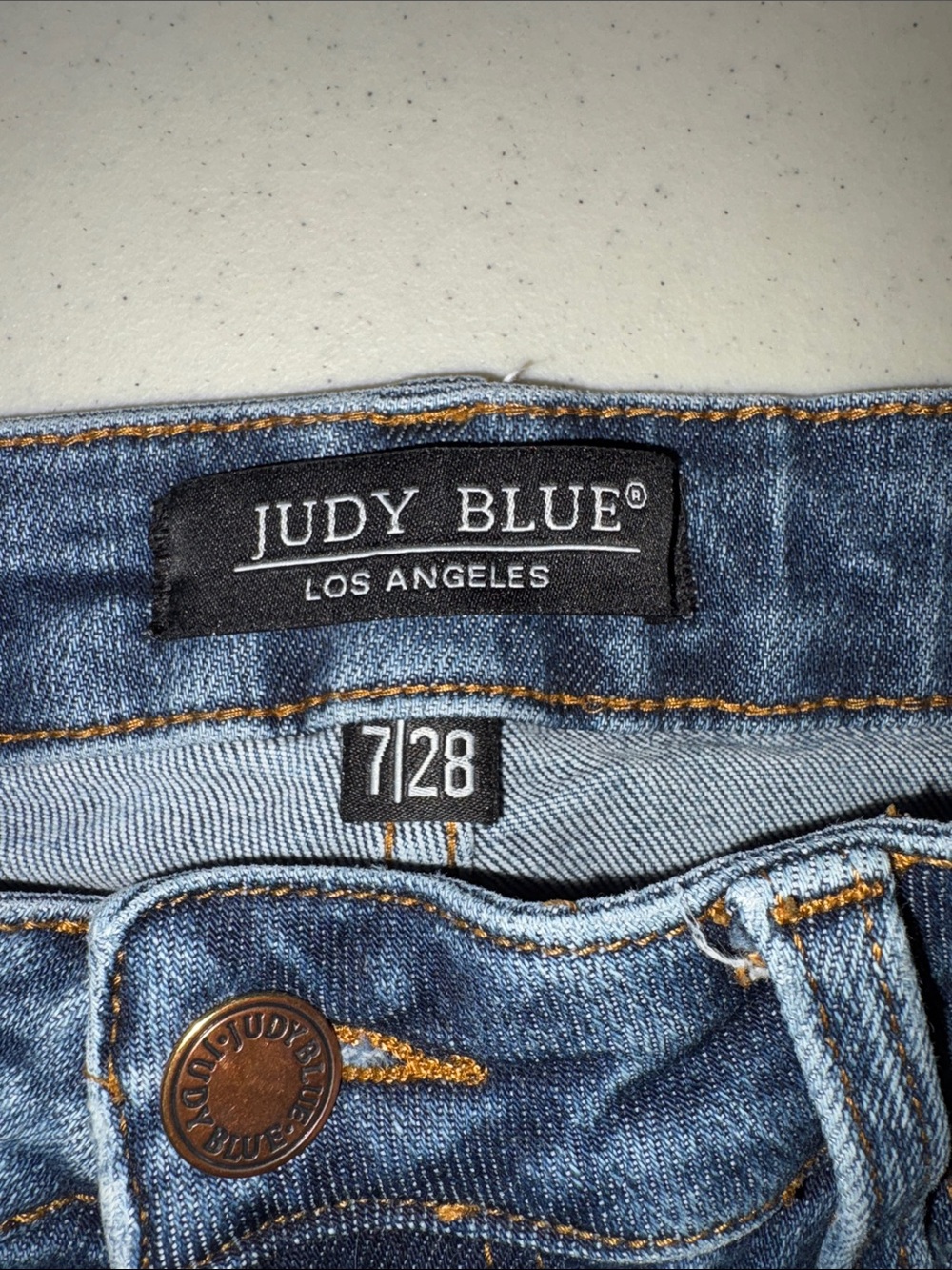 Judy Blue Woman’s 7/28 Slim Bootcut Denim Jeans - Picture 2 of 7